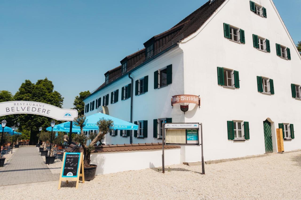 Belvedere Hotel-Restaurant Eching  Kültér fotó
